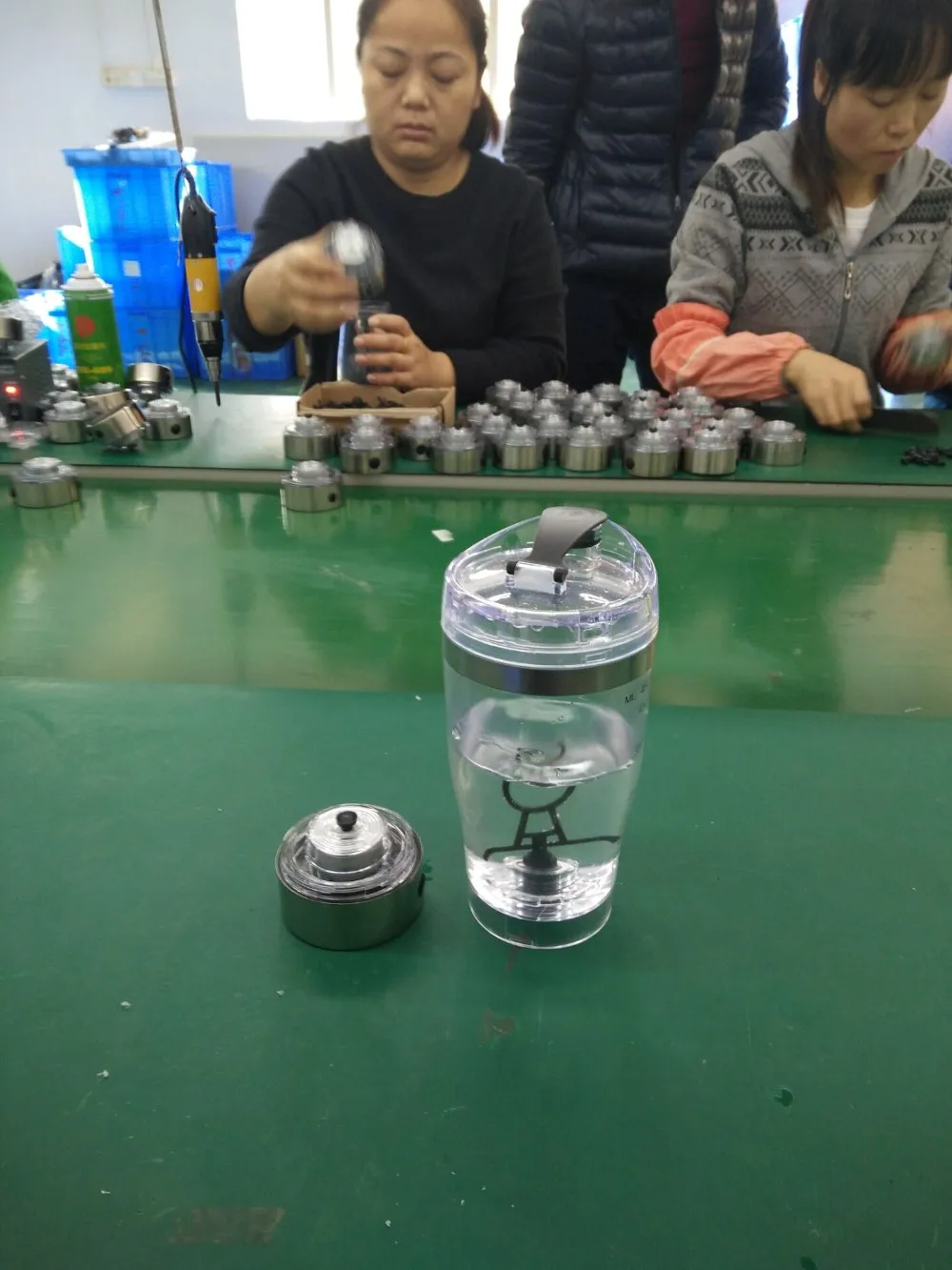 Factory offer Electric protein shaker with mixer powder