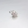 Wholesale jewelry 925 sterling silver fruit 3d pine cone charms