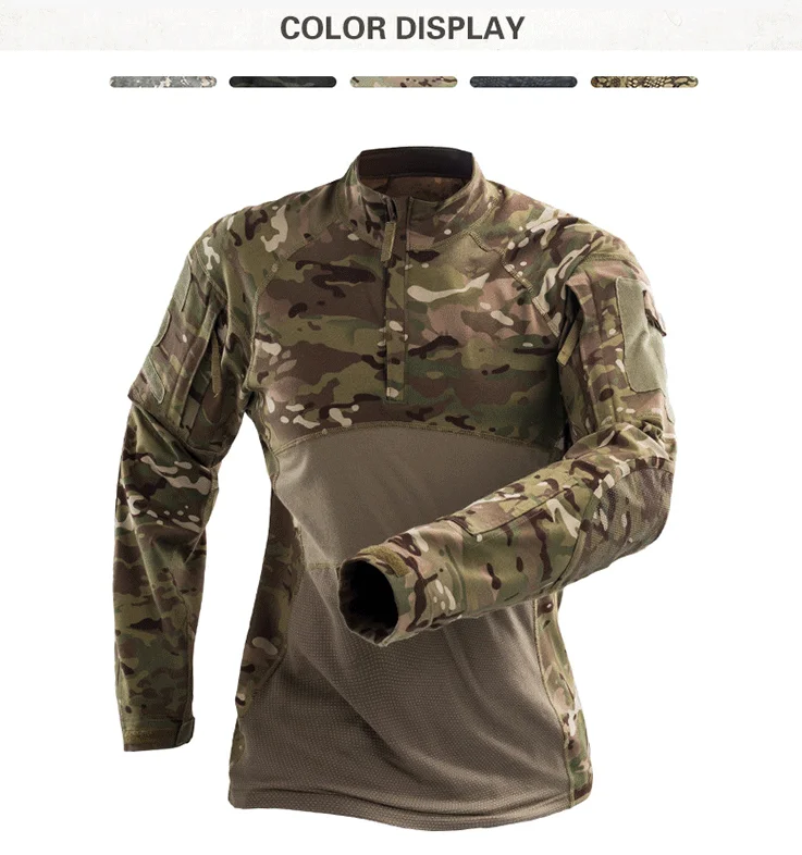 

Tactical Clothing Tactical Wear Outdoor Tactical Shirt, Cp multicam rip-stop