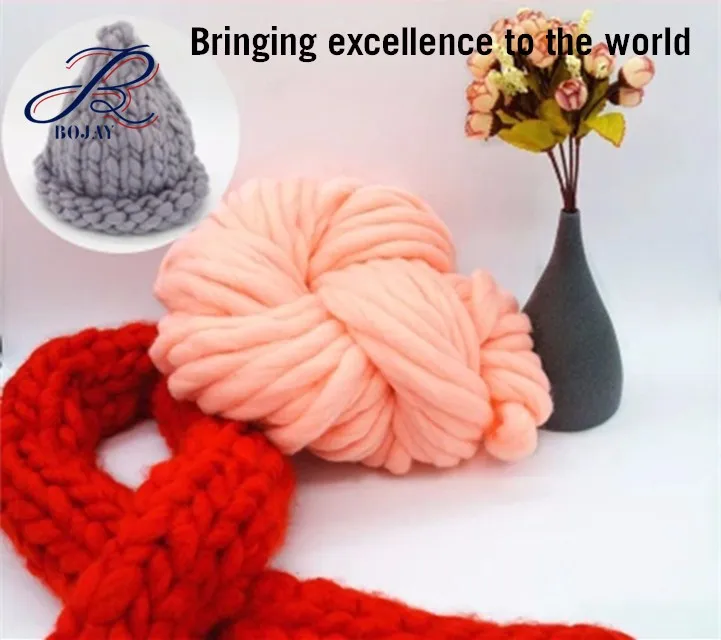 Big Yarn Giant Super Bulky Merino Arm Knitting Kit Chunky Wool Knit