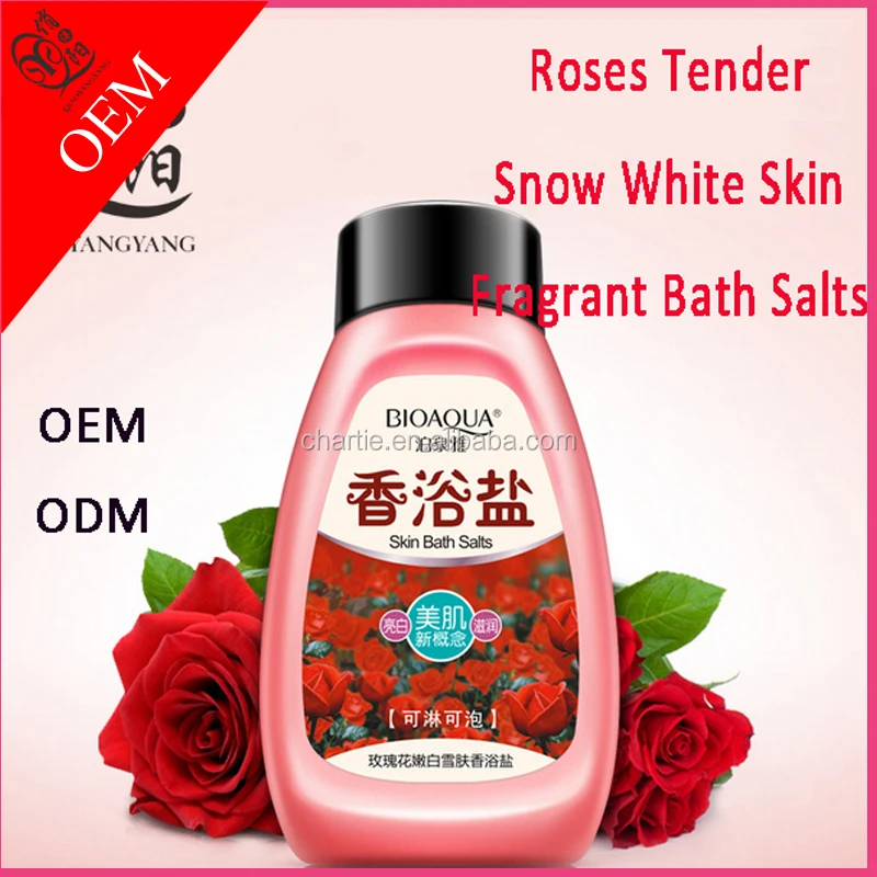Rose Bath Salt Whitening Fresh Body Skin Bath Salt Oem Buy Rose Bath
