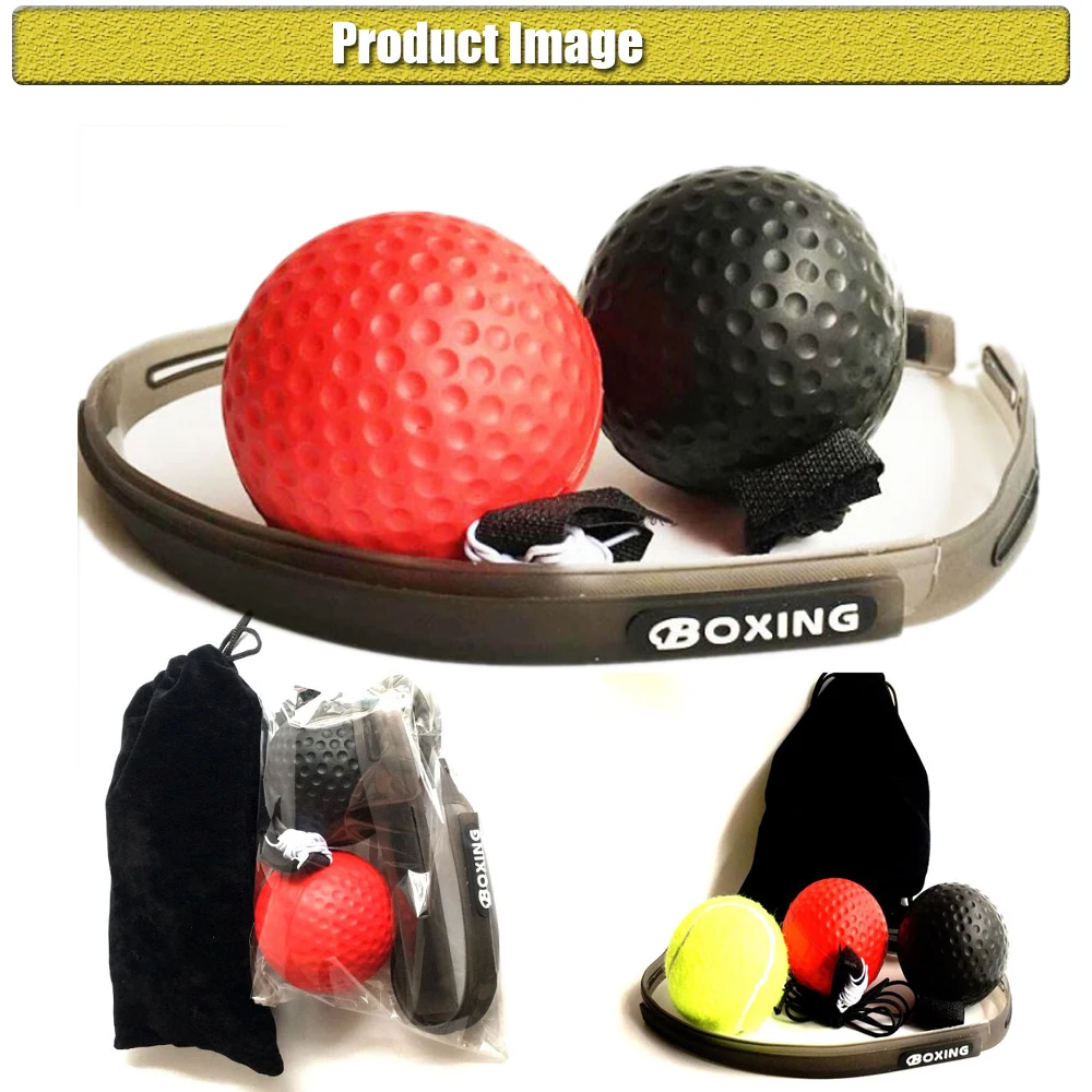 Boxing Reflex Ball With 2 Level Fight Ball Pro Reflex Boxing Trainer