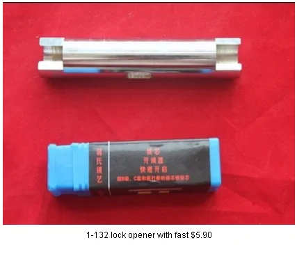 1-132 QUICK LOCK OPENER for goso civil used locksmith tools