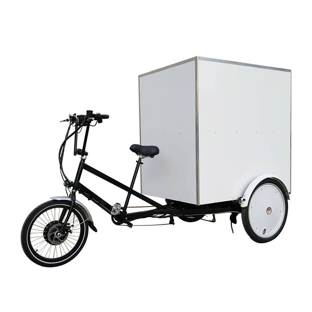 

Heavy-duty Electric Food And Cargo Delivery Truck Tricycle