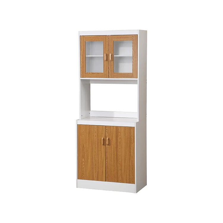 Newest Factory Offer Wooden Microwave Stand Kitchen Cabinet Modern
