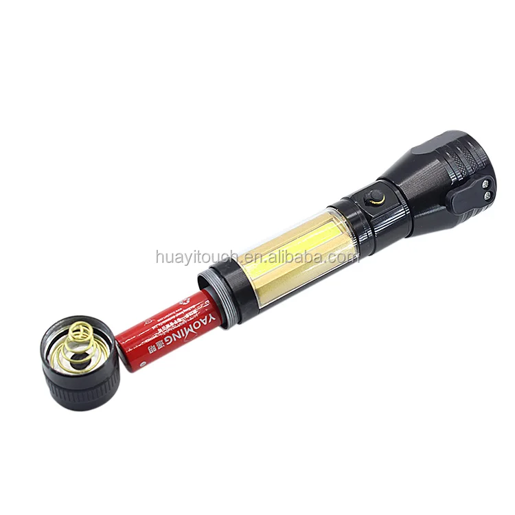 Ym8564t Multifunctional Tool Led Torch With Rope Cutting Knife And
