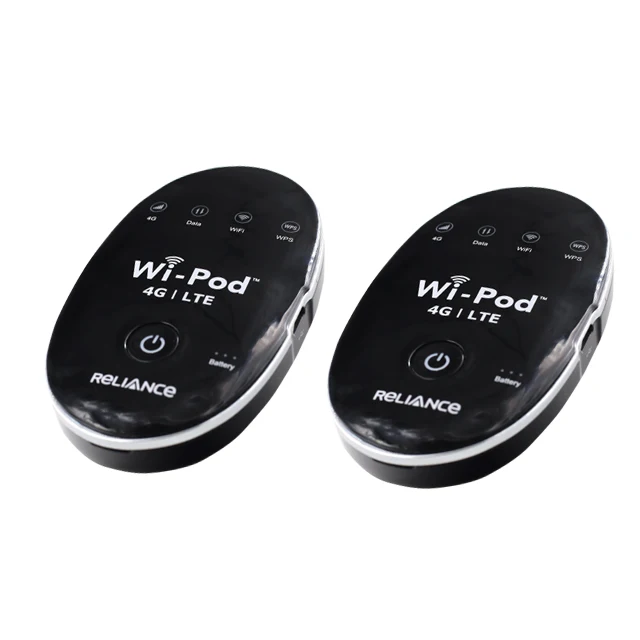 

New Unlocked ZTE WD670 WI POD 4G LTE Pocket Wi fi Mobile Hotspot Wireless Router, Black