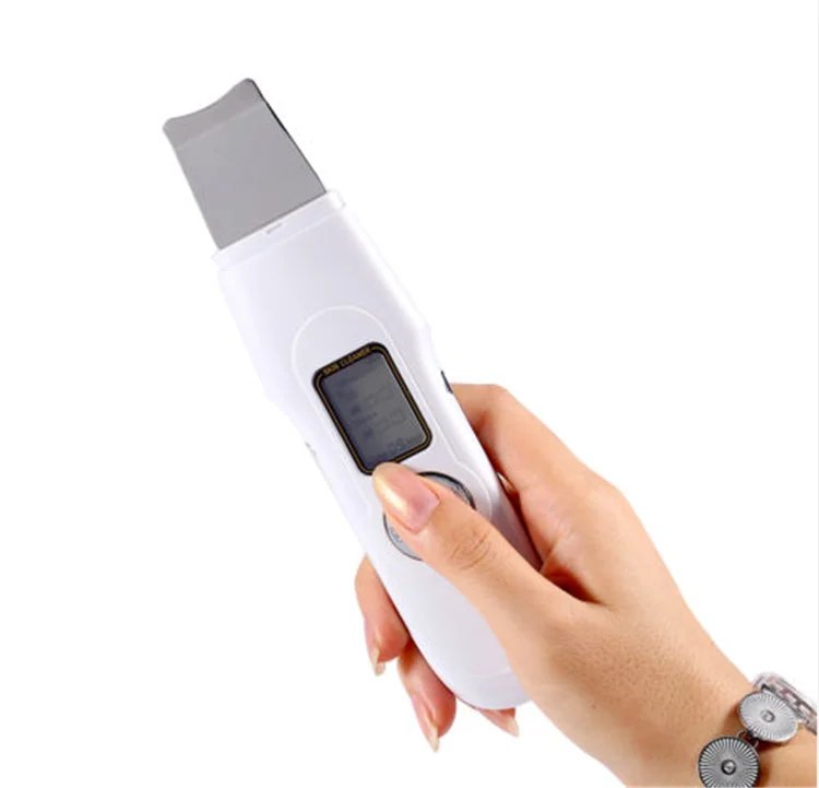 3 in 1 Cordless Ion EMS Ultrasonic Peeling Skin Scrubber Facial Machine