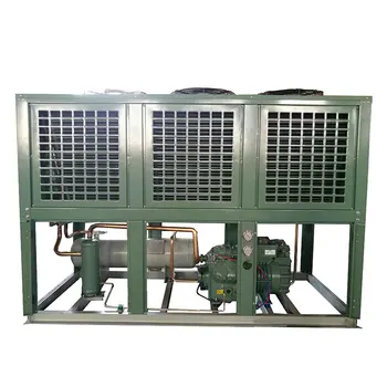 V Type Condenser Unit With Bitzer Hanbell Copeland Compressor Buy Compressor Condensing Unit Condenser Unit V Type Condenser Product On Alibaba Com