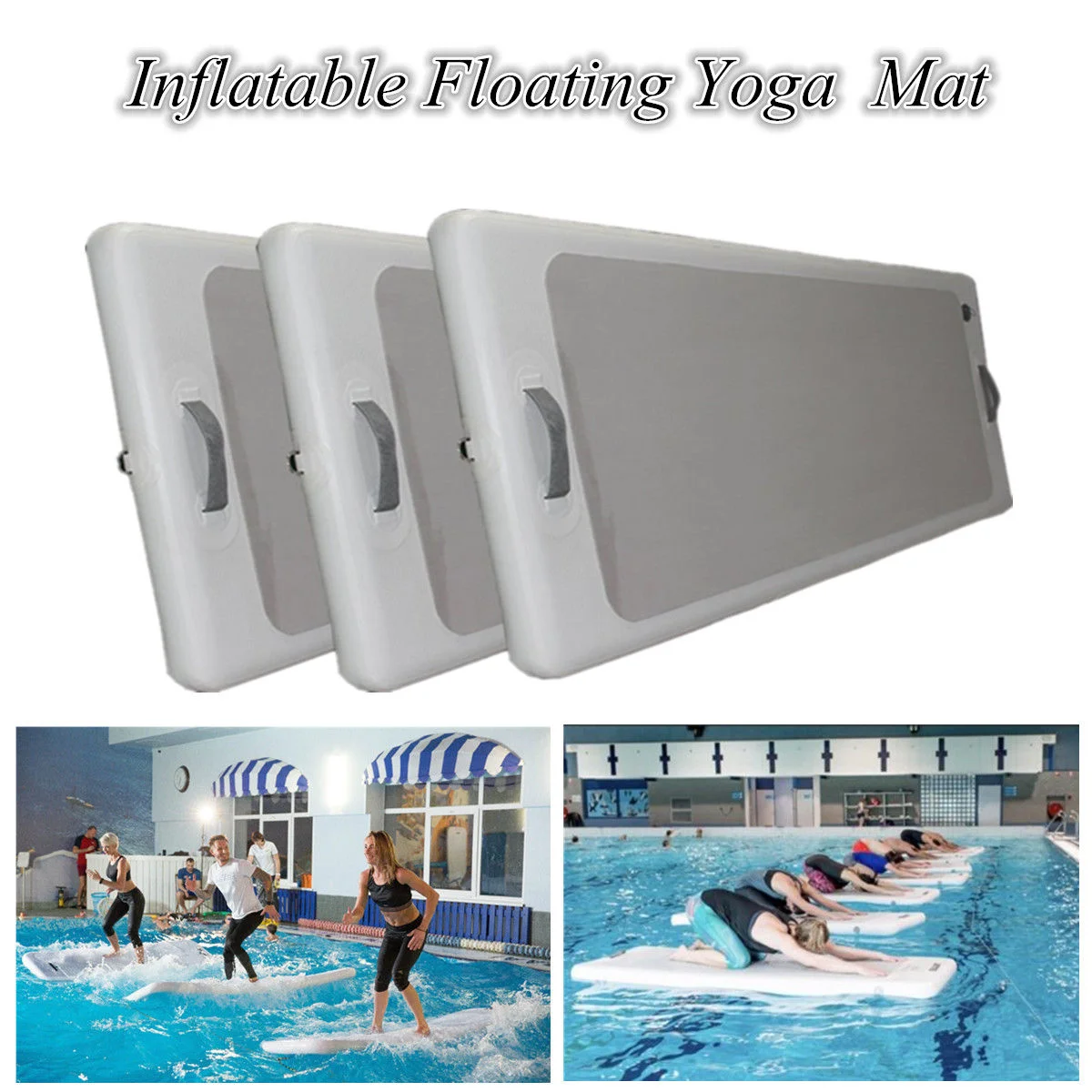 Inflatable Floating Yoga Mat Tumbling Air Track Buy Floating Yoga