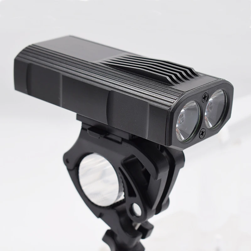 Bicycle Light 18650 battery Bike Light Built in Battery USB Charge Aluminum Alloy Cycling Light Waterproof Bike Accessory