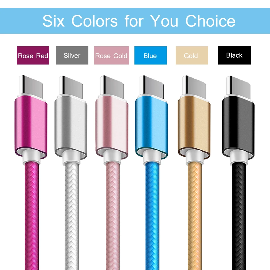 1m 2m 3m Fast Charging Micro USB Mobile Phone Data Cable For Samsung Charger - ANKUX.COM