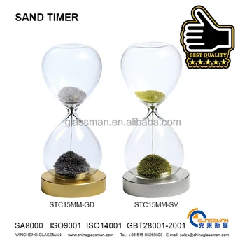 magnetic hourglass timer