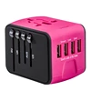 2018 otravel innovative gift CE FCC certificated travel multi usb adapter universal travel power plug adapter