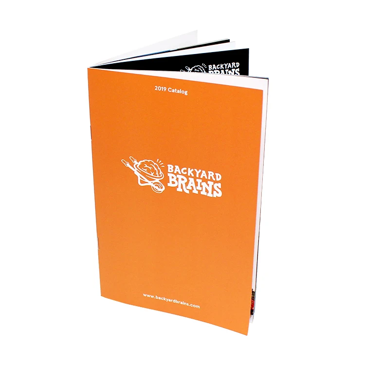 
Custom printed cheap full color pinrting brochure A4/A5 softcover magazine books 