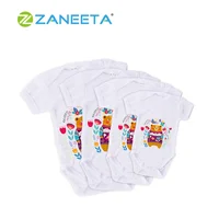 

Sublimation Personalized Baby Clothes Jumpsuit with Sleeve