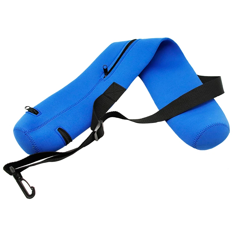 
Portable Insulated 6 Pack Beer Can Tube Cooler Holder Neoprene 6 Can Cooler Bag 