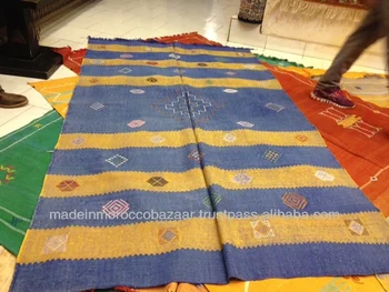 Wunderbare Marokkanischen Handgemachte Cactus Silk Berber Teppich