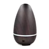 500ml Cool Mist Humidifier Ultrasonic Aroma Essential Oil Diffuser for Office Home Bedroom Living Room Study Yoga Spa - Wood Gra