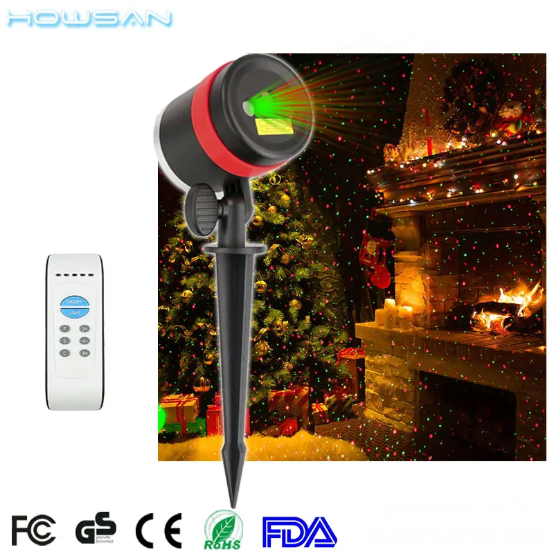
Hot Dual color laser fairy light projection for house christmas decorative lighting 
