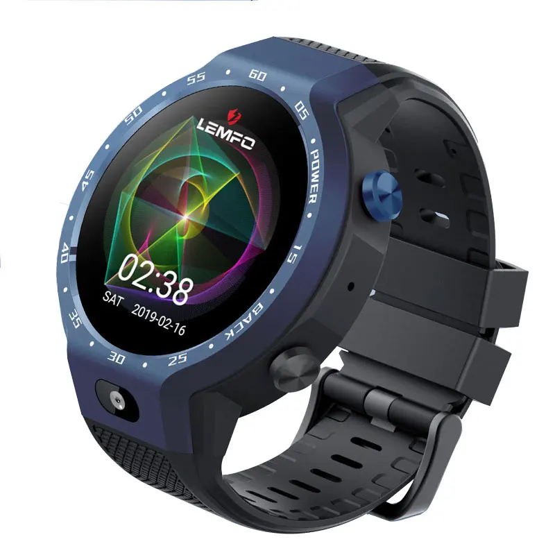 

New arrival LEMFO LEM9 Dual Systems 4G smart watch Support SIM card GPS WiFi 1GB + 16GB Android 7.1.1 smartwatch 2019