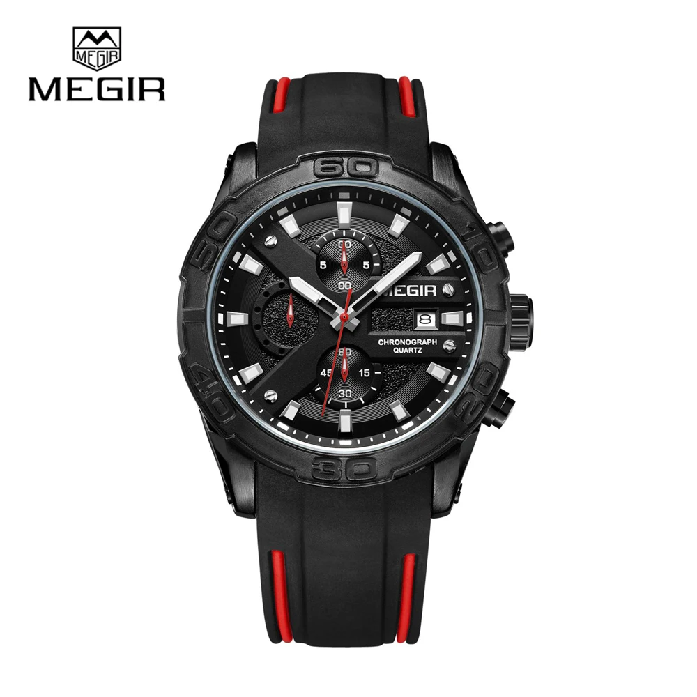 

Watches Men Luxury Brand Chronograph Sports Waterproof Quartz Watch