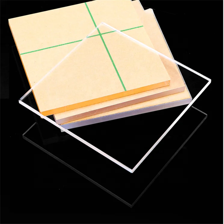 1mm Perspex Acrylic Cast Plastic Sheet For Model Making 75mm x 150mm