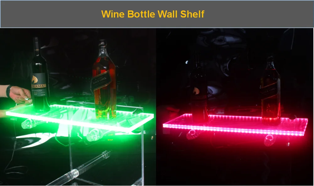 CiaoHER Grand Présentoir à Bouteilles De Vin Et Liqueur En