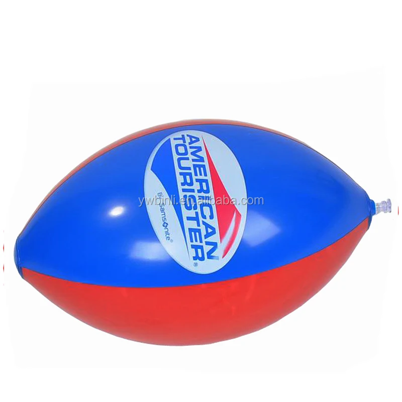 16INCH inflatable rugby ball American Football custom logo accept for promotion