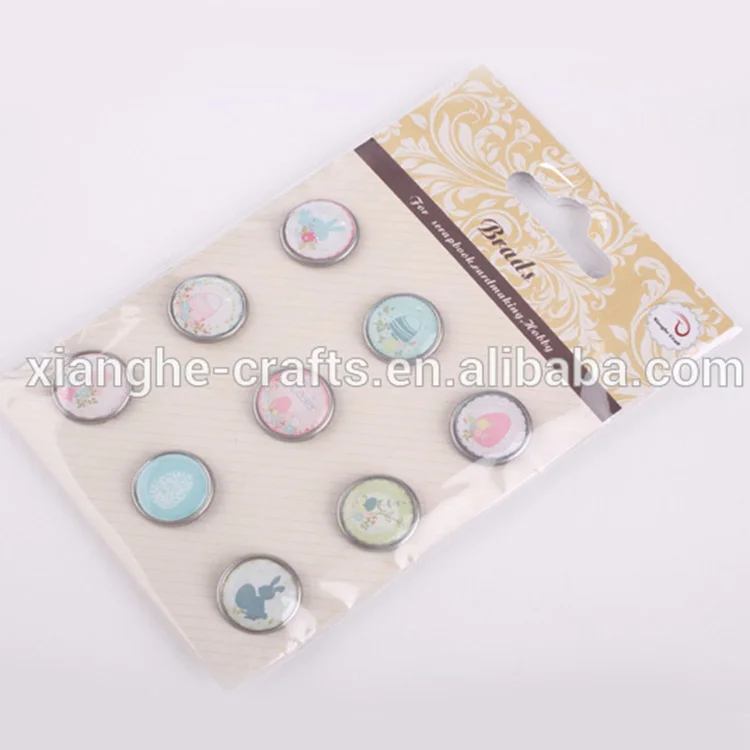 Tiny Brads 20//package K/&company Studio K Metal Art Embellishments
