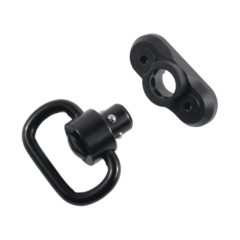 

Hunting QD Release M-lok Sling Swivel Mount M lok 1.25 Inch Adapter Attachment, Black