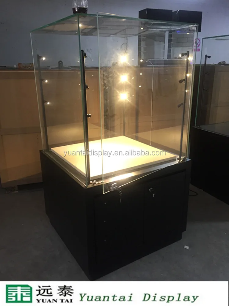 Glass Vitrine Display For Museum,Professional Display Case With