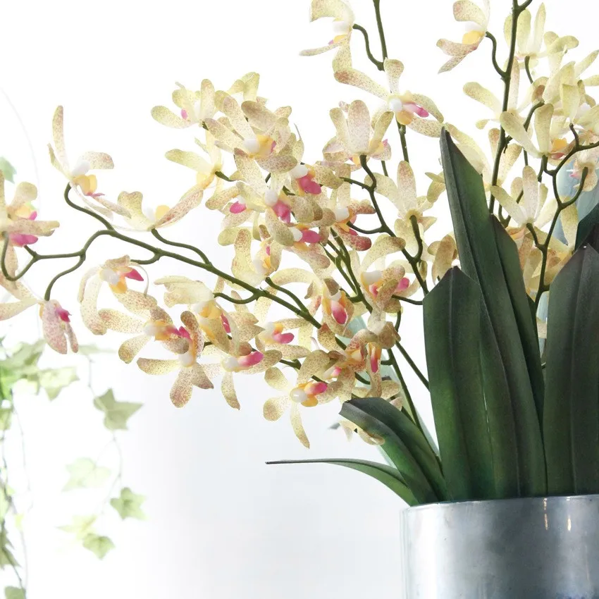 Shininglife Brand Wholesale Real Touch Long Stem Artificial Vanda