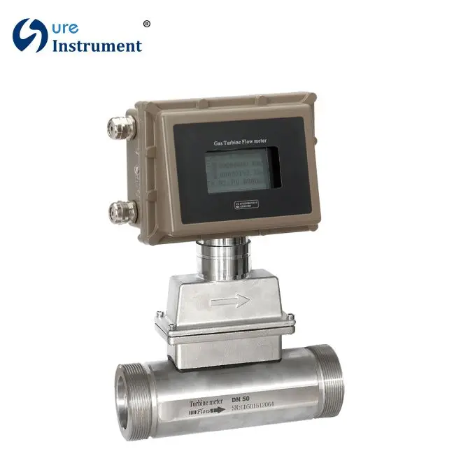 
ANSI 150/ANSI300 flange connection/thread gas flow meter 