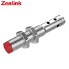 Intelligent npn type Cylinder miniature magnetic hall position proximity sensor switch are immune to shock,impact ,vibration