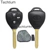 High quality 3 button remote key With 433Mhz G Chip with logo for Toyota Prado