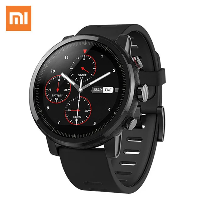 

English Version Xiaomi Mi Huami Amazfit Smart Watch Stratos 2 Sports Smartwatch With GPS