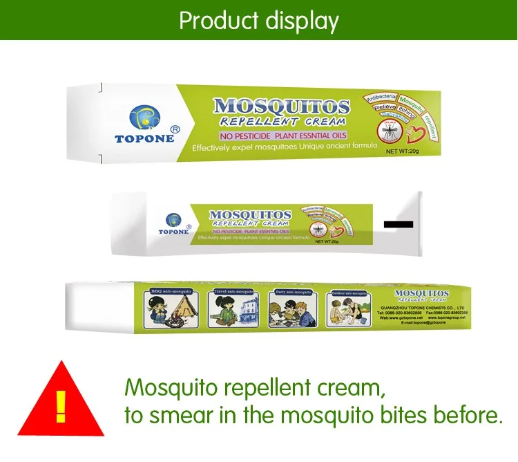 Pest Control Mosquito Repellent Cream For Outdoor Camping,Baby Anti