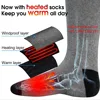 rechargeable battery heated socks 7.4v