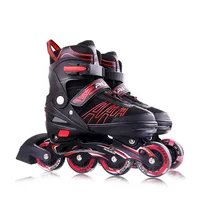 

China inline Promotion sports skates 4 patine speed professional city run roller skating shoes