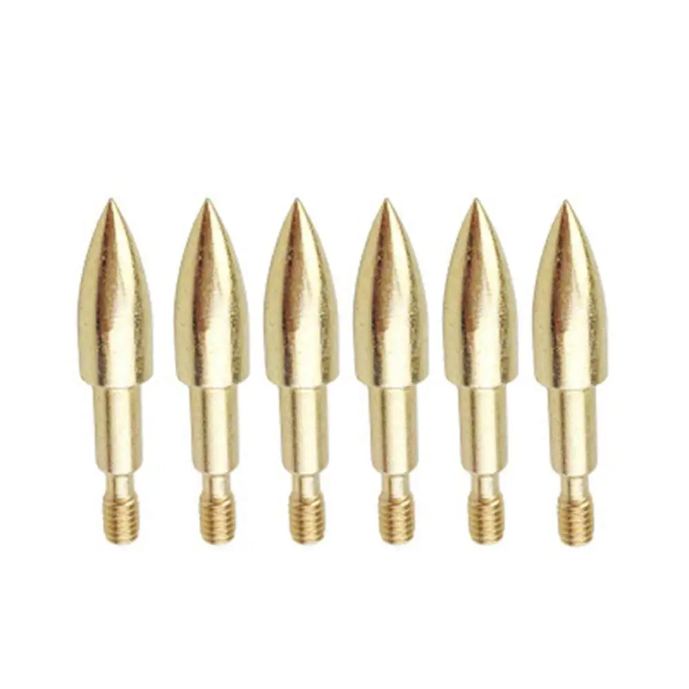 Huntingdoor 100 Grain Screw-In Field Points 5//16 Replacement Target Practice Arrow Tips for DIY Flying Arrow Archery Arrowhead 12//24 Pack