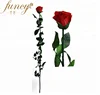 Wedding Flower Decoration Forever Eternal Long Stem Rose Preserved Flower Rose With Long Stem