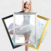 Guangzhou factory custom logo ultra slim snap aluminum extrusion photo poster frame