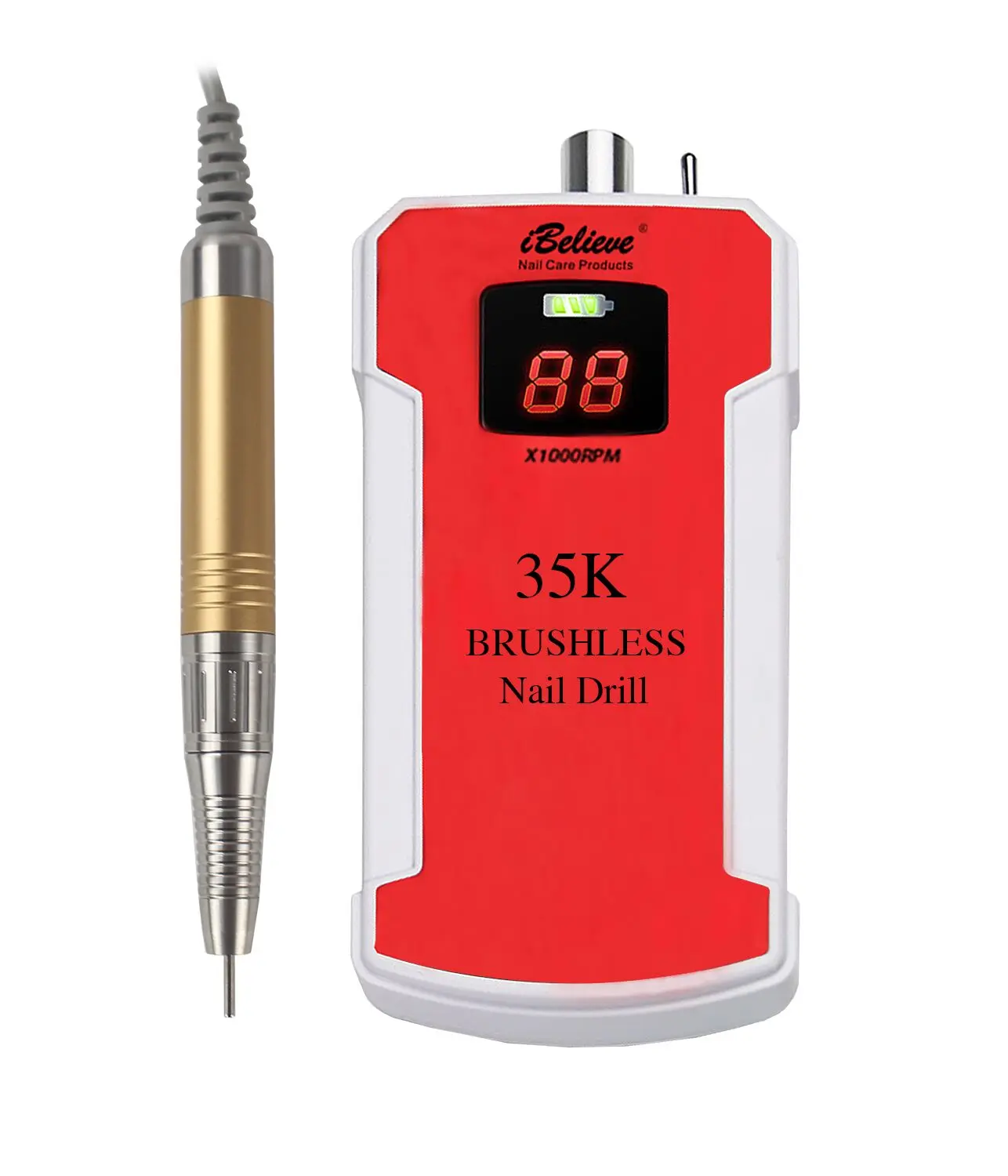 

US nail supply all like this new design electric portable brushless motor nail drill polish drills machine