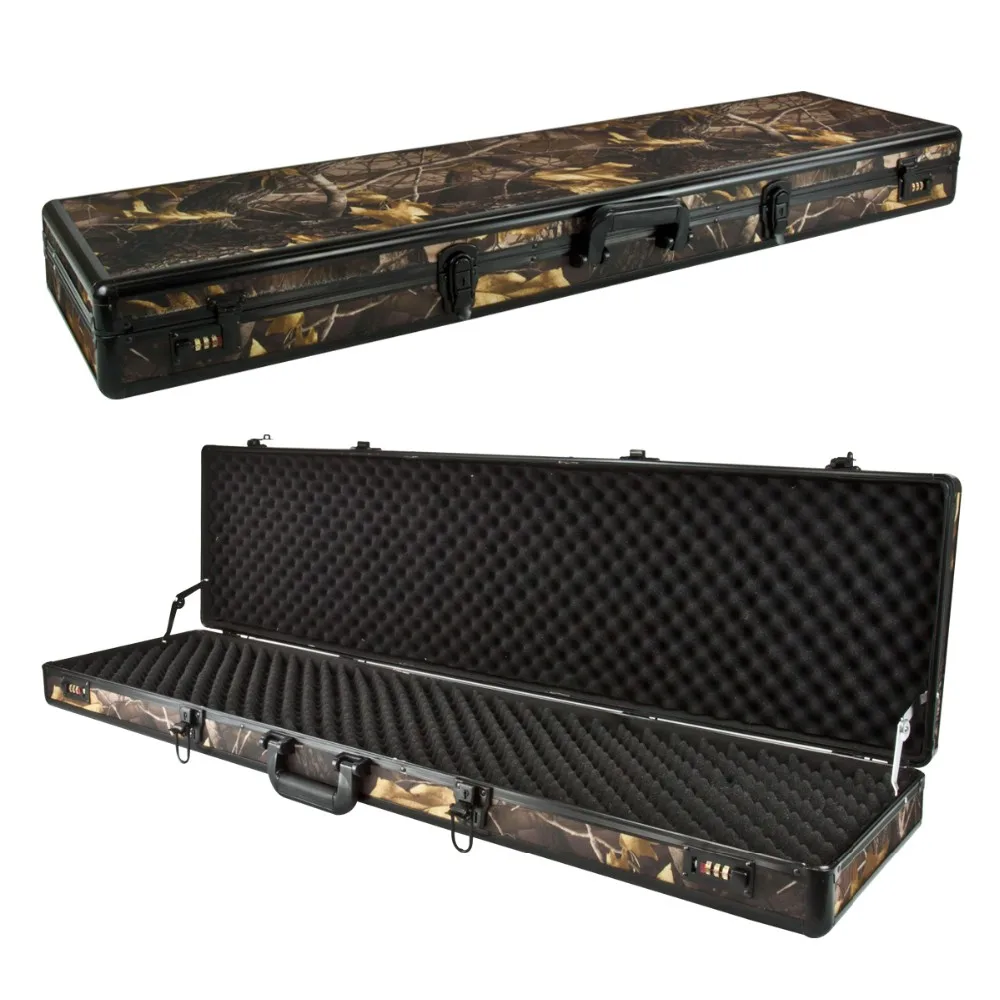 New Design Aluminium Gun Case Rifle Case With Sponge And Safe Locks