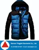 Two Tone Hooded Duck Down Winter Jacket Men 2013