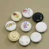 Made in China fashion design classical round ceramic furniture knob