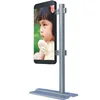 Street led lighting pole led display,3G/4G control Road side lamppost P5 led Advertising display IP65