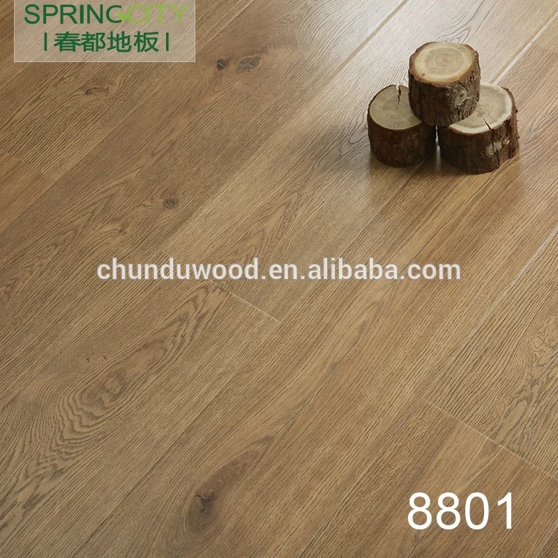 8mm Swiftlock Handscraped Hickory Laminate Flooring 8mm Swiftlock