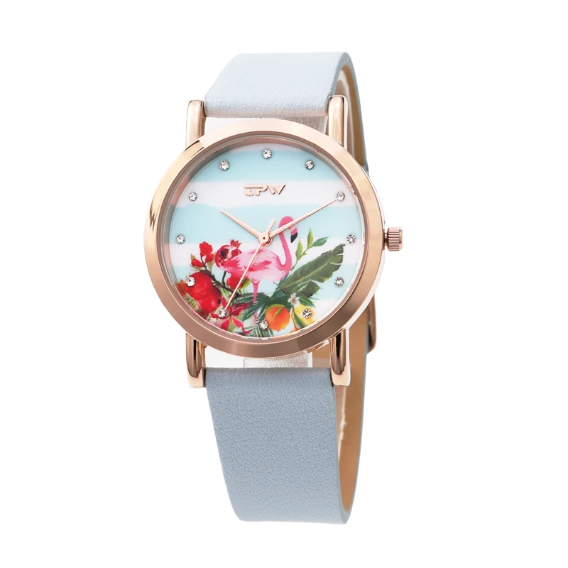 

K3012 2019 Chinese style new lady watches IPRG 3 atm water resistant 3d printing custom reloj China watch factory, N/a